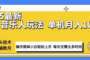 （13977期）最新汽水音乐人计划操作稳定月入1W+ 技术源头稳定实操数月小白轻松上手