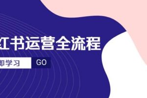 （14861期）小红书运营全流程，爆款选题文案，视频制作技巧，进阶达人宝典