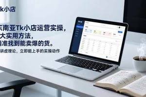 （17041期）东南亚Tk小店运营实操，7大实用方法，精准找到能卖爆的货。不讲虚理论，立即能上手的实操动作